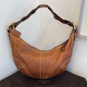 Coach Brown Leather Hobo Bag - AUTHENTIC